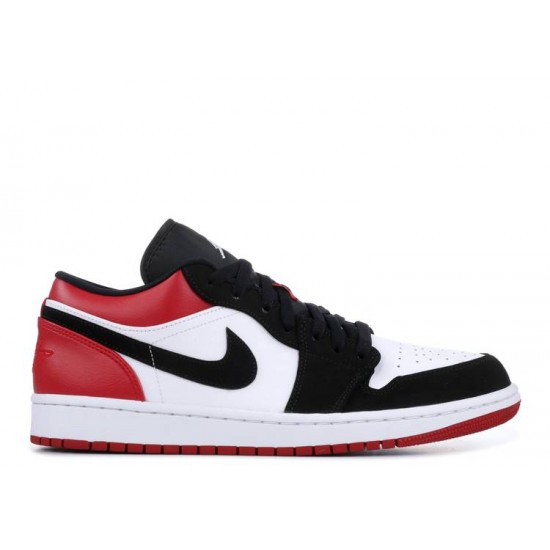 AIR JORDAN 1 LOW BLACK TOE  Boty 553558 116