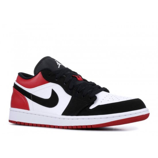 AIR JORDAN 1 LOW BLACK TOE  Boty 553558 116