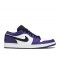 AIR JORDAN 1 LOW COURT PURPLE  Boty 553558 501