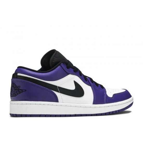 AIR JORDAN 1 LOW COURT PURPLE  Boty 553558 501