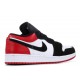 AIR JORDAN 1 LOW GS BLACK TOE  Boty 553560 116