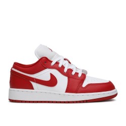 AIR JORDAN 1 LOW GS GYM RED  Boty 553560 611