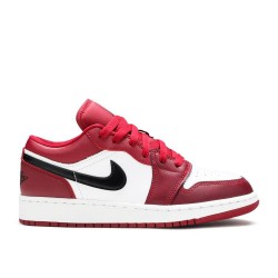 AIR JORDAN 1 LOW GS NOBLE RED  Boty 553560 604