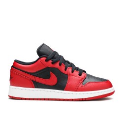 AIR JORDAN 1 LOW GS REVERSE BRED  Boty 553560 605