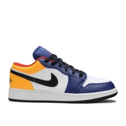 AIR JORDAN 1 LOW GS ROYAL YELLOW  Boty 553560 123