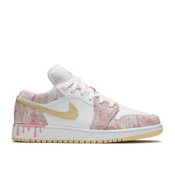 AIR JORDAN 1 LOW GS STRAWBERRY ICE CREAM  Boty cw7104 601