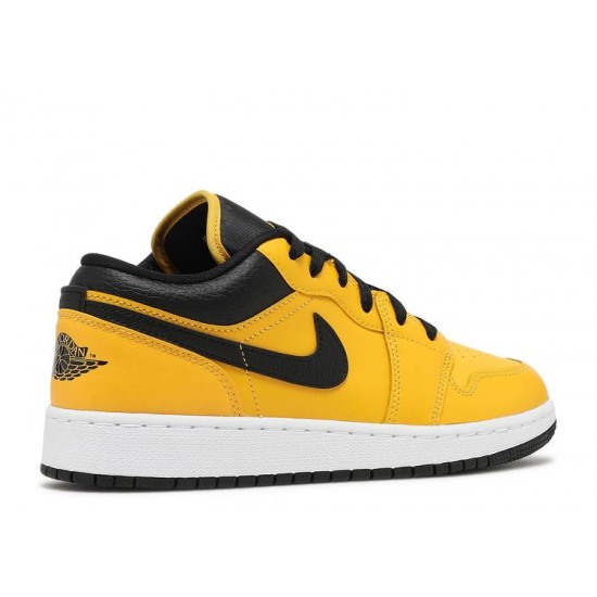 AIR JORDAN 1 LOW GS UNIVERSITY GOLD BLACK  Boty 553560 700