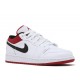 AIR JORDAN 1 LOW GS WHITE GYM RED  Boty 553560 118