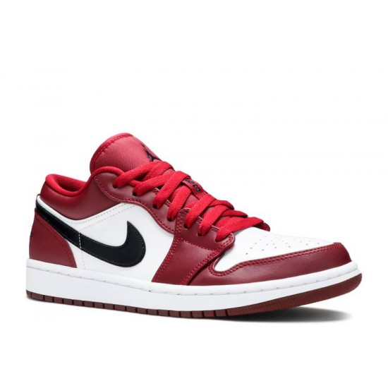 AIR JORDAN 1 LOW NOBLE RED  Boty 553558 604