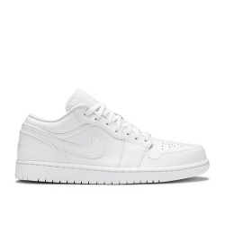 AIR JORDAN 1 LOW TRIPLE WHITE  Boty 553558 112