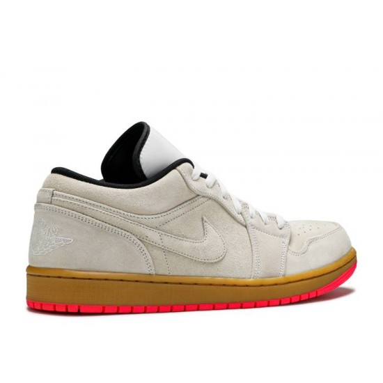 AIR JORDAN 1 LOW WHITE GYM YELLOW  Boty 553558 119