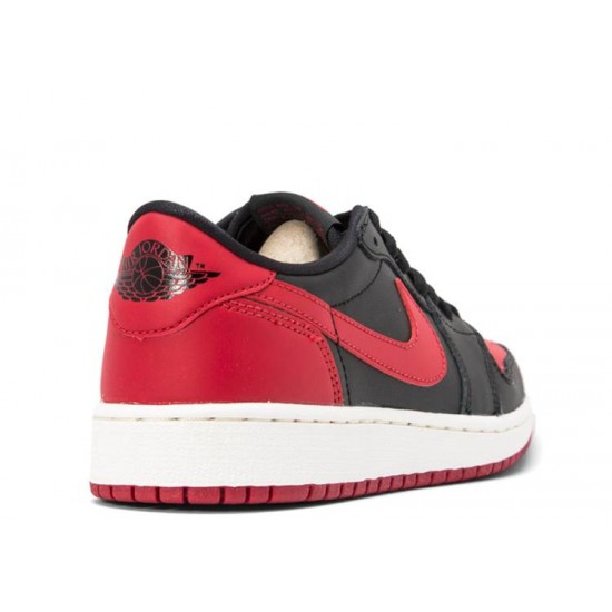 AIR JORDAN 1 RETRO LOW OG GS BRED  Boty 709999 001