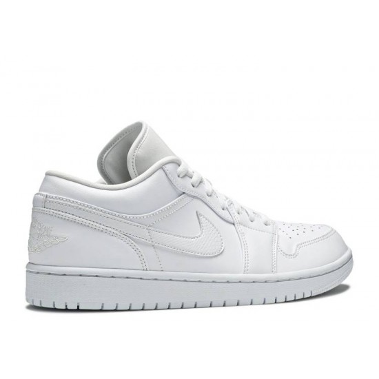 WMNS AIR JORDAN 1 LOW TRIPLE WHITE  Boty ao9944 111