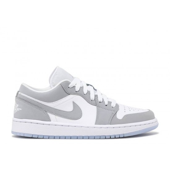 WMNS AIR JORDAN 1 LOW WHITE WOLF GREY  Boty dc0774 105