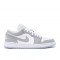 WMNS AIR JORDAN 1 LOW WHITE WOLF GREY  Boty dc0774 105