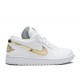 WMNS AIR JORDAN 1 RETRO LOW WHITE METALLIC GOLD  Boty cz4776 100