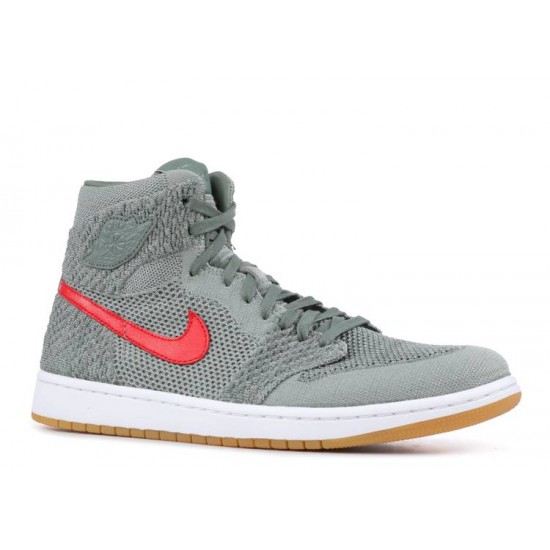 AIR JORDAN 1 HIGH FLYKNIT CLAY GREEN  Boty 919704 333