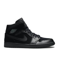 AIR JORDAN 1 MID BLACK  Boty 554724 050