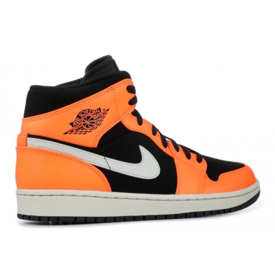 AIR JORDAN 1 MID BLACK CONE  Boty 554724 062