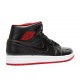 AIR JORDAN 1 MID BLACK RED  Boty 554724 028