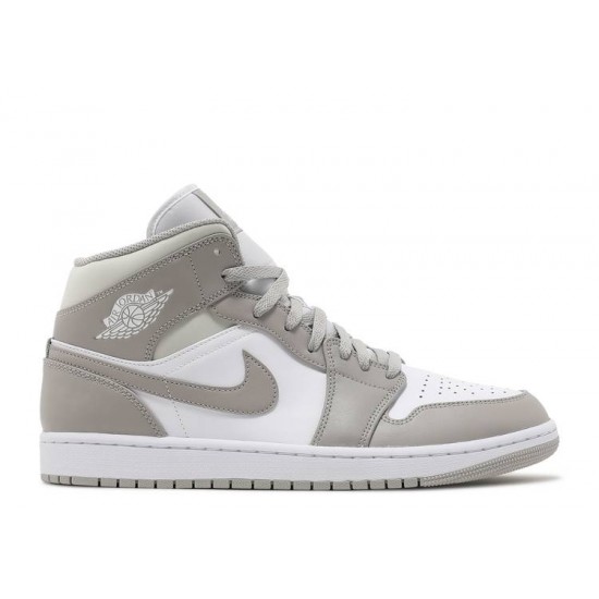 AIR JORDAN 1 MID COLLEGE GREY  Boty 554724 082