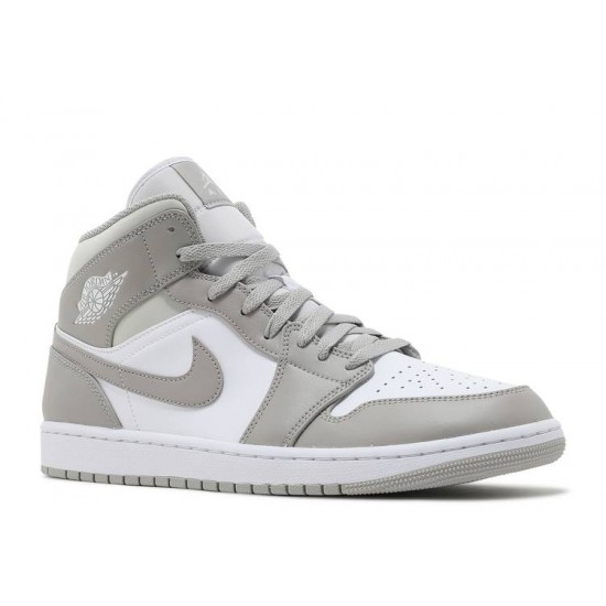 AIR JORDAN 1 MID COLLEGE GREY  Boty 554724 082