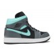 AIR JORDAN 1 MID GREY AQUA  Boty 554724 063