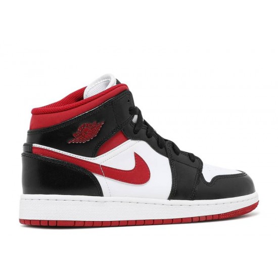 AIR JORDAN 1 MID GS BLACK GYM RED  Boty dj4695 122