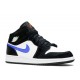 AIR JORDAN 1 MID GS BLACK RACER BLUE  Boty 554725 084