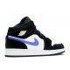 AIR JORDAN 1 MID GS BLACK RACER BLUE  Boty 554725 084