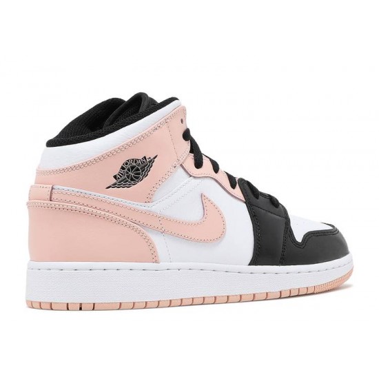 AIR JORDAN 1 MID GS CRIMSON TINT  Boty 554725 133