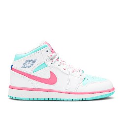 AIR JORDAN 1 MID GS DIGITAL PINK  Boty 555112 102