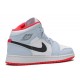 AIR JORDAN 1 MID GS HALF BLUE  Boty 555112 400