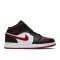 AIR JORDAN 1 MID GS NOBLE RED  Boty 554725 066