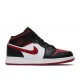 AIR JORDAN 1 MID GS NOBLE RED  Boty 554725 066