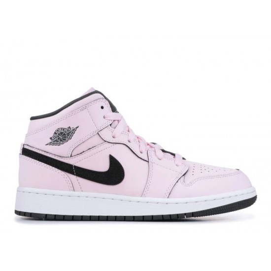 AIR JORDAN 1 MID GS PINK FOAM  Boty 555112 601