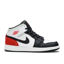 AIR JORDAN 1 MID GS RED MINT  Boty bq6931 100