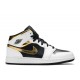 AIR JORDAN 1 MID GS WHITE GOLD  Boty 554725 190