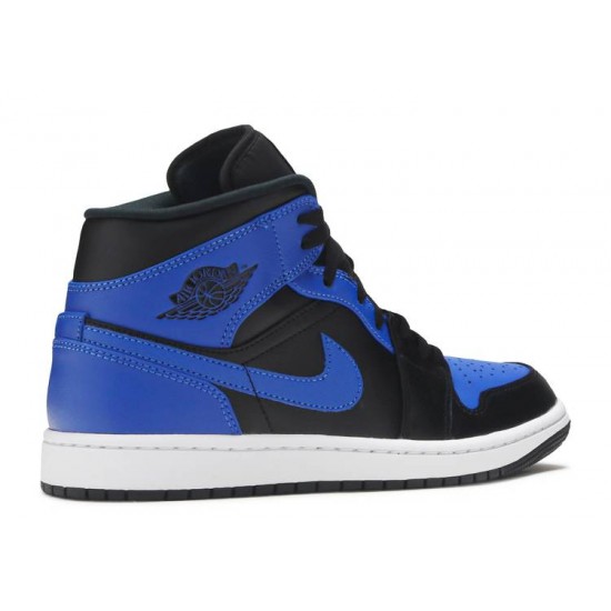 AIR JORDAN 1 MID HYPER ROYAL  Boty 554724 077