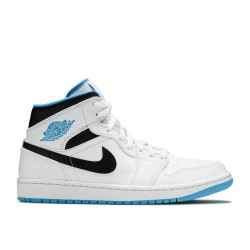 AIR JORDAN 1 MID LASER BLUE  Boty 554724 141