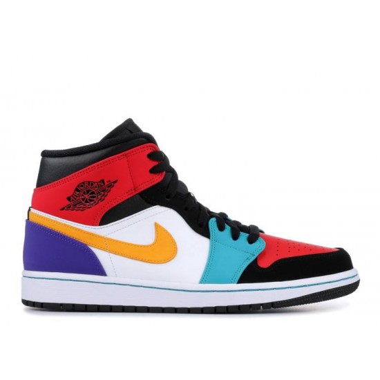 AIR JORDAN 1 MID MULTI COLOR  Boty 554724 125