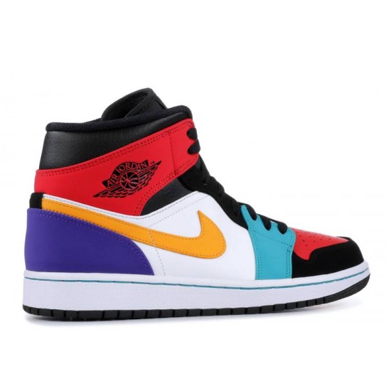 AIR JORDAN 1 MID MULTI COLOR  Boty 554724 125