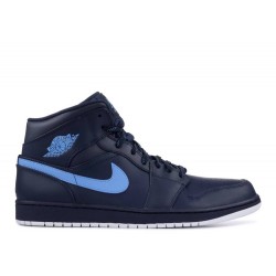 AIR JORDAN 1 MID OBSIDIAN  Boty 554724 405