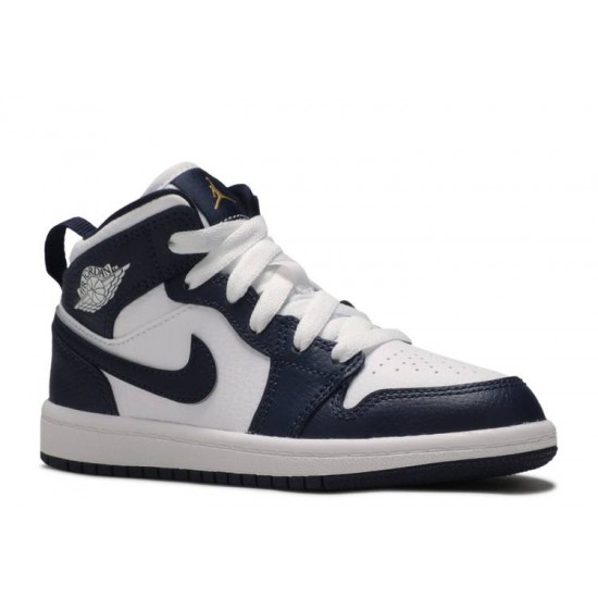 AIR JORDAN 1 MID PS OBSIDIAN  Boty 640734 174