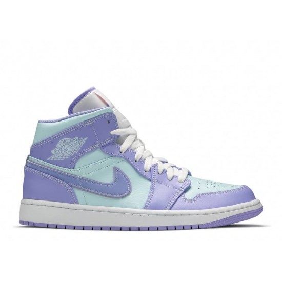 AIR JORDAN 1 MID PURPLE PULSE  Boty 554724 500