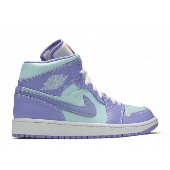 AIR JORDAN 1 MID PURPLE PULSE  Boty 554724 500