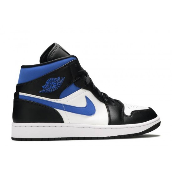 AIR JORDAN 1 MID RACER BLUE  Boty 554724 140