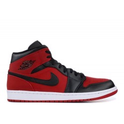 AIR JORDAN 1 MID REVERSE BANNED  Boty 554724 610