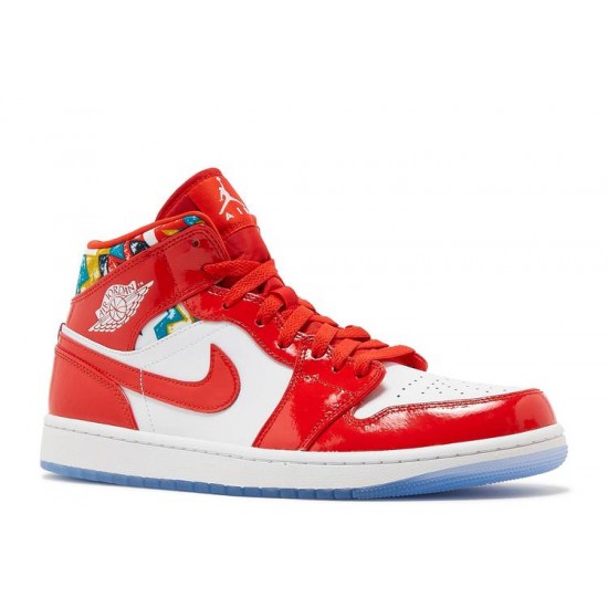 AIR JORDAN 1 MID SE BARCELONA SWEATER  Boty dc7294 600