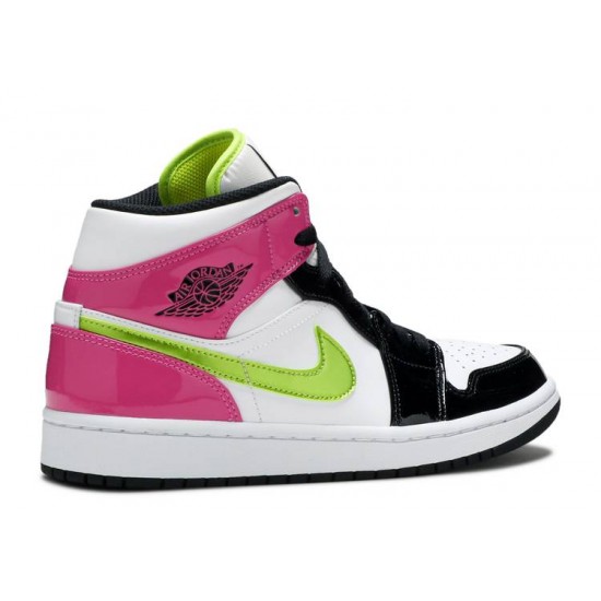 AIR JORDAN 1 MID SE CYBER ACTIVE FUCHSIA  Boty cz9834 100